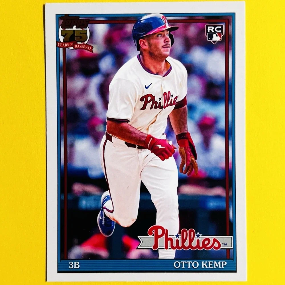 2026 Topps Otto‎ Kemp RC T91-57 1989 Topps Baseball Insert Philadelphia Phillies